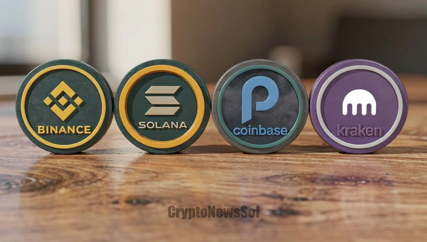 Coinbase, Kraken, and Binance all list SOL