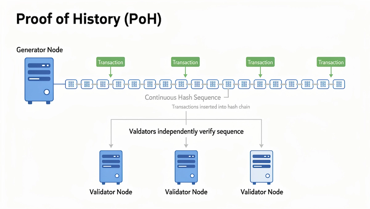 How Proof of History works