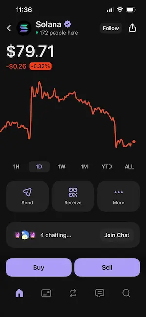 How to sell Solana from Phantom