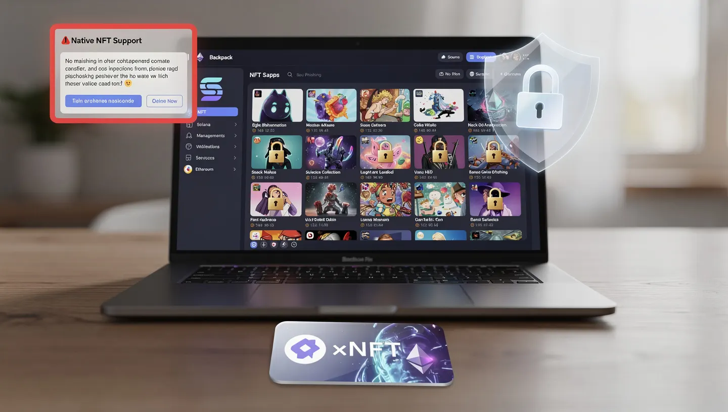 NFT Management and xNFT Apps in Backpack