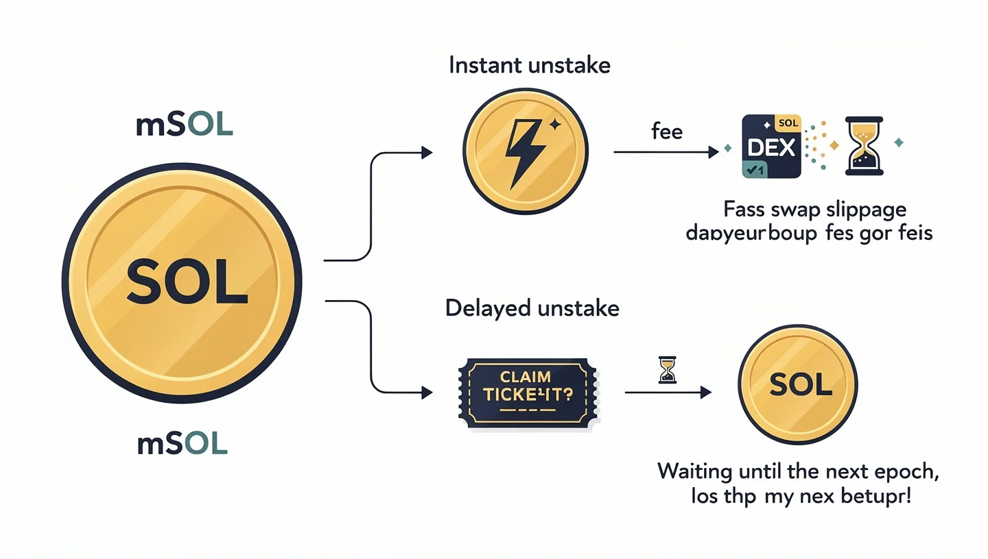 How to Unstake mSOL