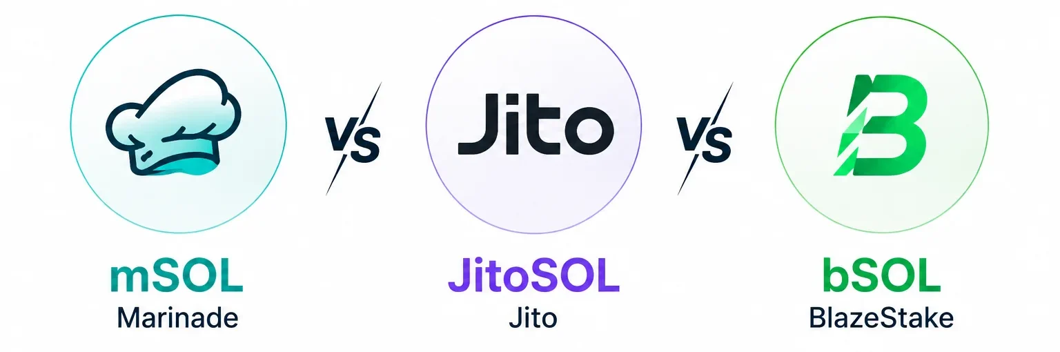 mSOL vs JitoSOL vs bSOL
