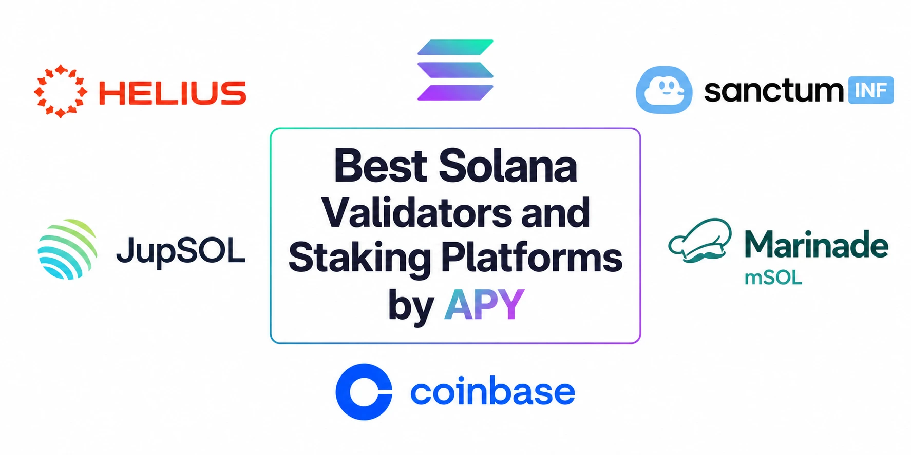 Best Solana Validators and Staking Platforms by APY