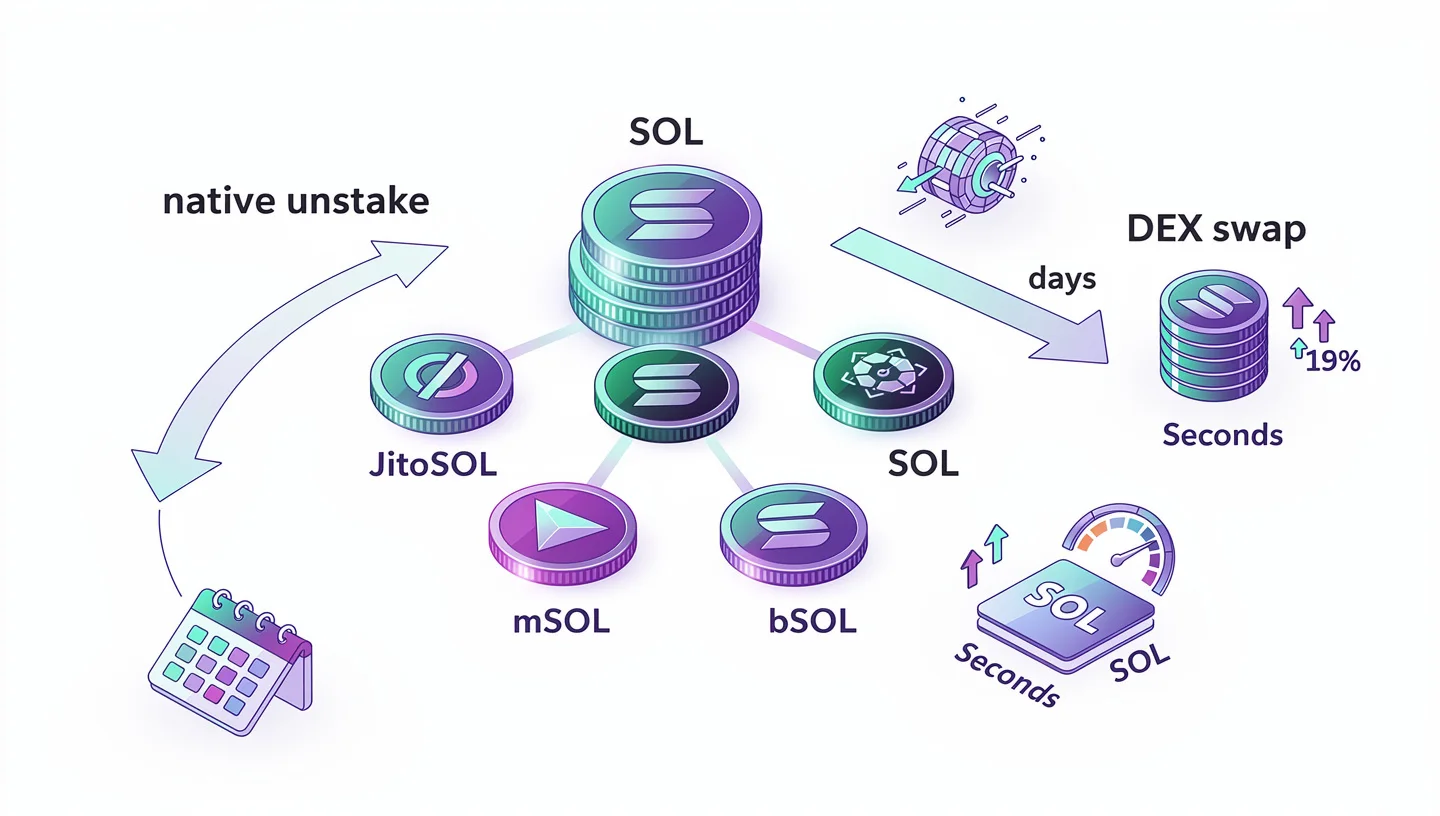 Unstaking Liquid Staking Tokens