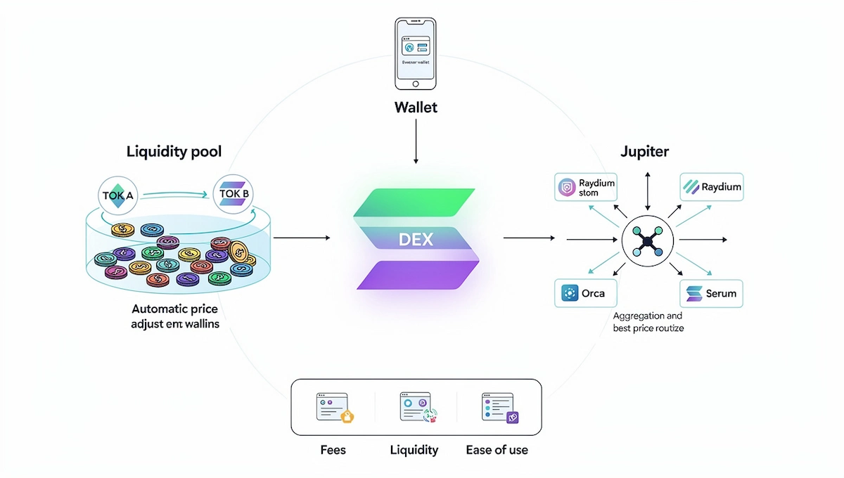 Decentralized Exchanges on Solana