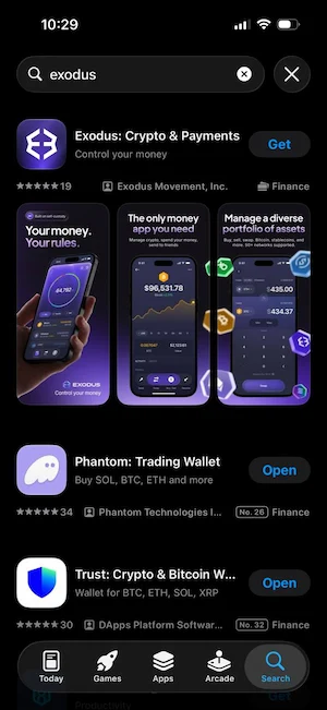 Exodus Wallet Download