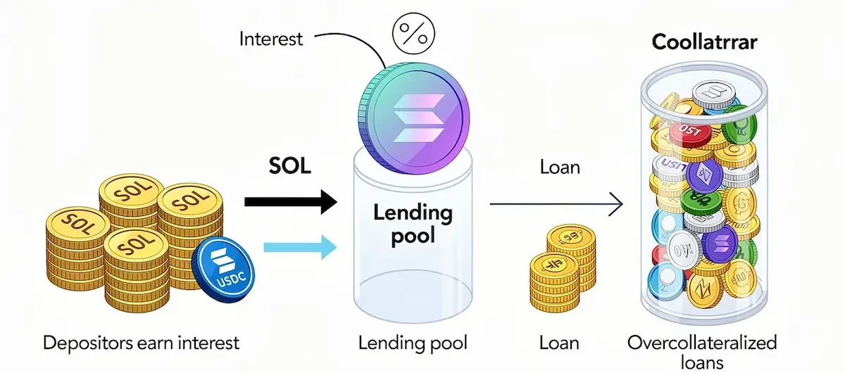 Lending and Borrowing on Solana
