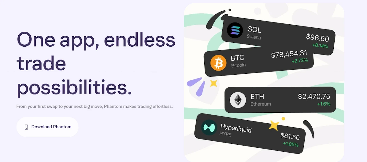 Phantom Wallet Features 