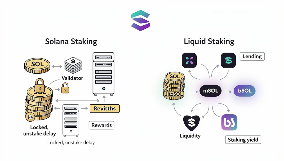 Staking and Liquid Staking on Solana