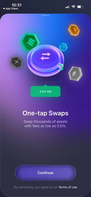 Swaps Exodus Wallet